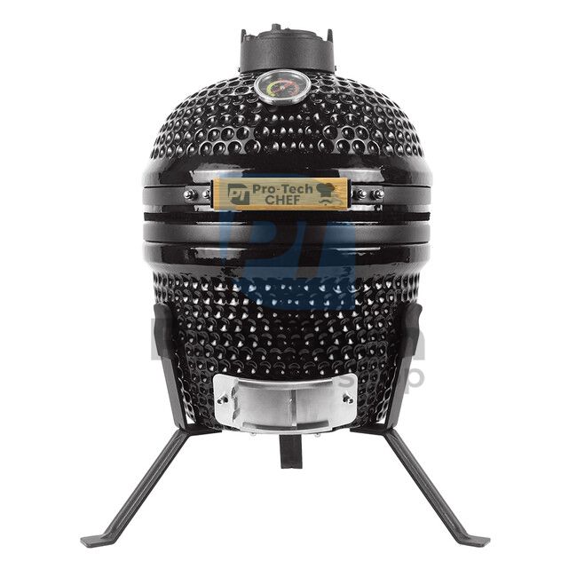 Vrtni keramički roštilj Kamado CL-13 crni Pro-Tech CHEF 40155