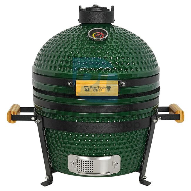 Vrtni keramički roštilj Kamado CL-16T zeleni Pro-Tech CHEF 40348