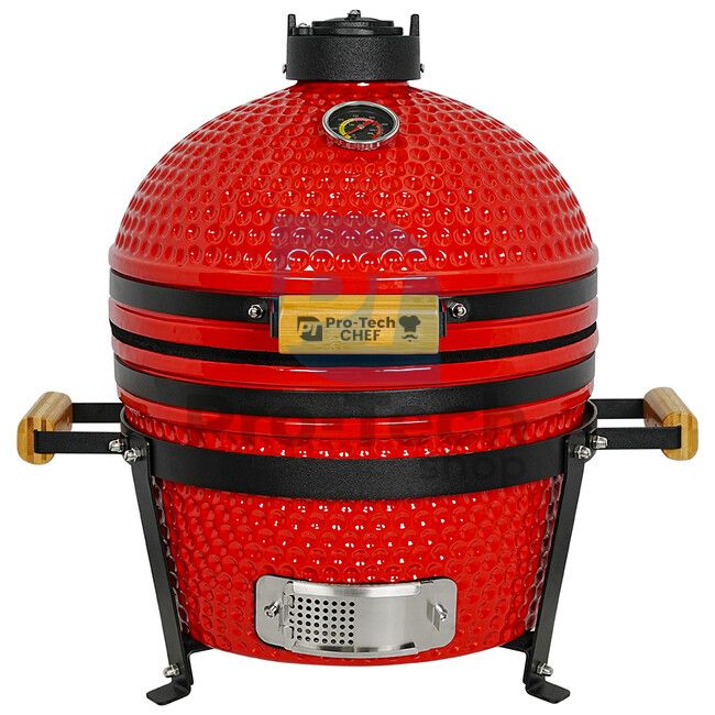 Vrtni keramički roštilj Kamado CL-16T crveni Pro-Tech CHEF 40279