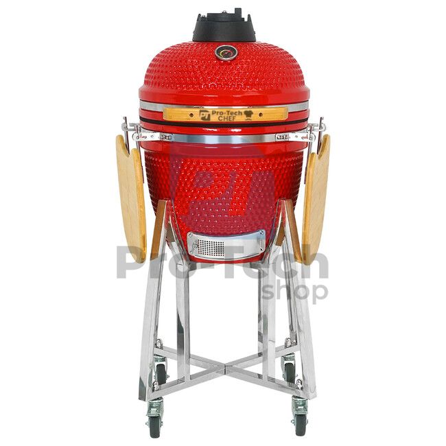 Vrtni keramički roštilj Kamado CL-18 crveni Pro-Tech CHEF 40418