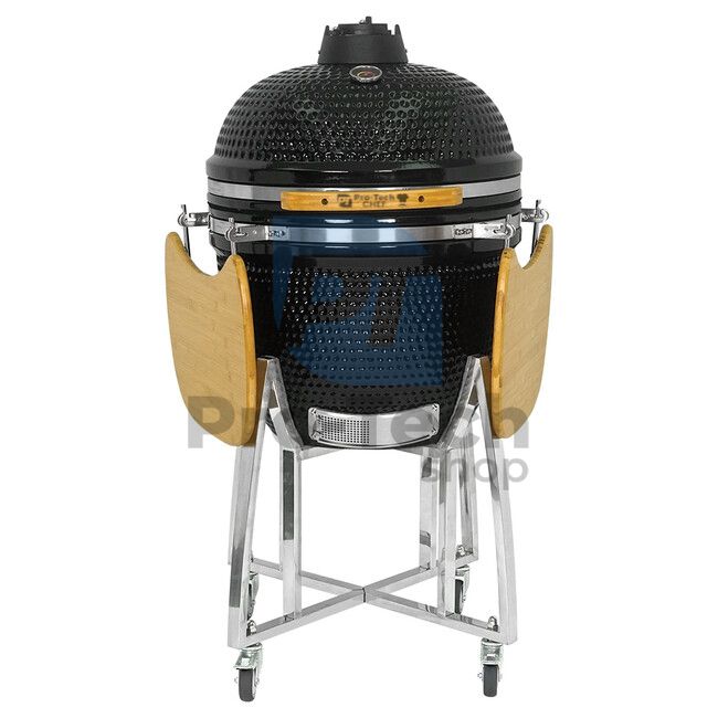 Vrtni keramički roštilj Kamado CL-23,5 crni Pro-Tech CHEF 40511